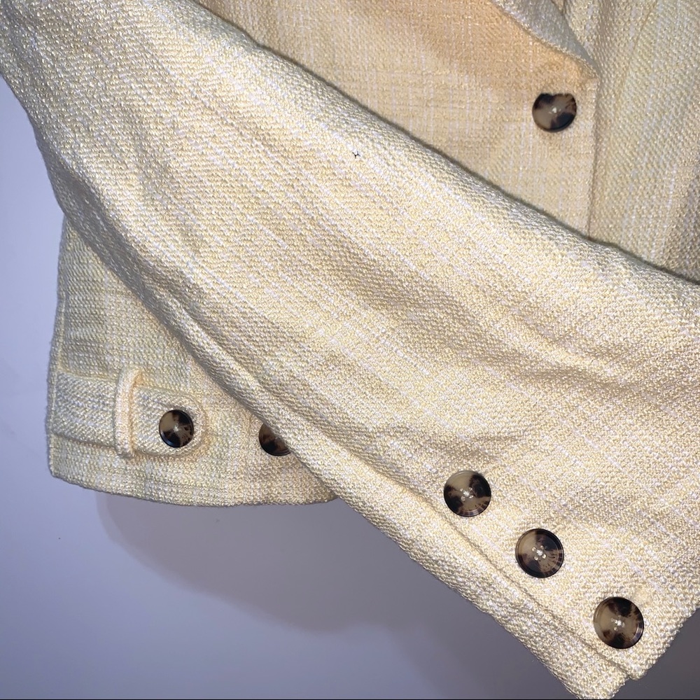 Yellow Tweed Jacket - Picture 3 of 5